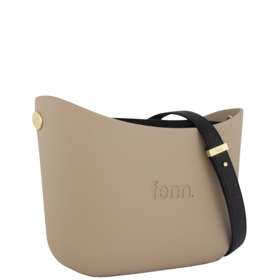 Fenn Messenger 024 003 Stone black flat handle black inner front3qrtr
