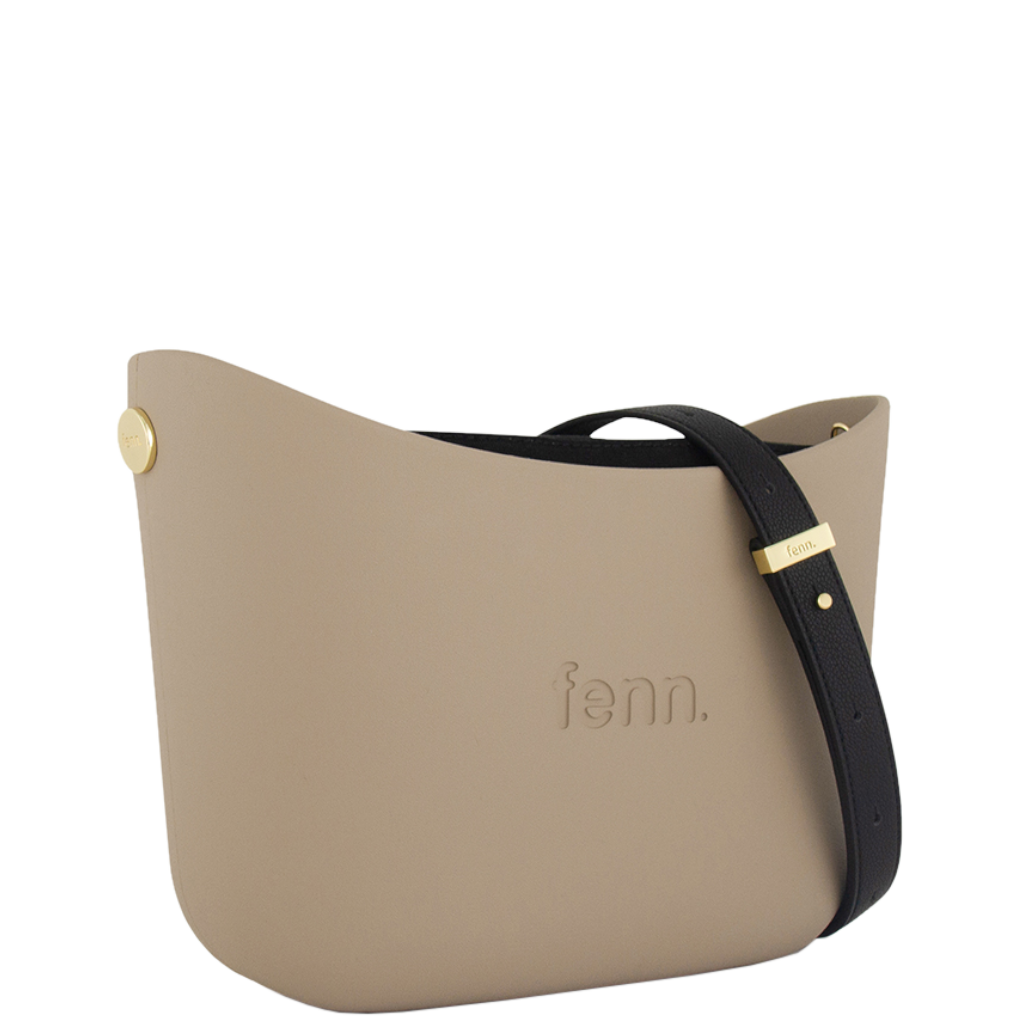 Fenn Messenger 024 003 Stone black flat handle black inner front3qrtr