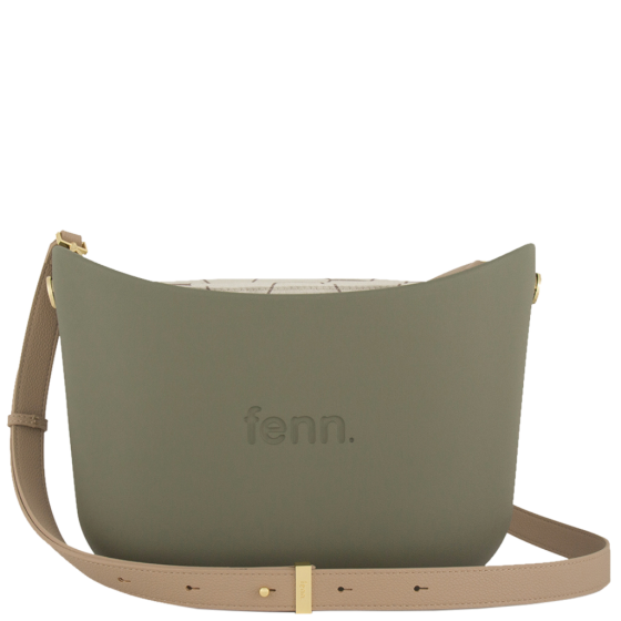 Fenn Messenger 024 007 Olive beige handle hex inner front