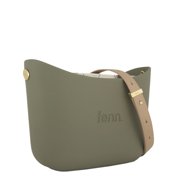Fenn Messenger 024 007 Olive beige handle hex inner front3qrtr