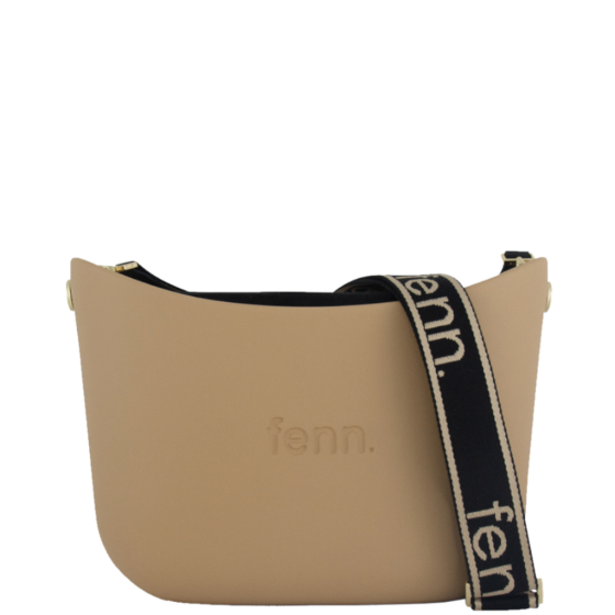 Fenn Messenger 024 010 Camel printed handle black inner front