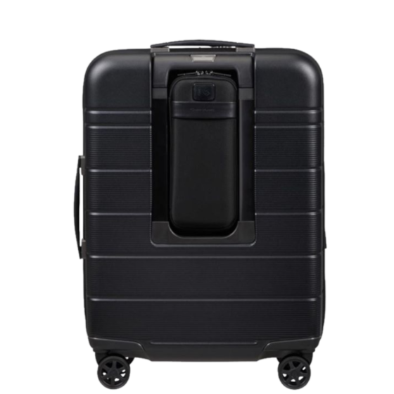 Samsonite Neopod Spinner 55cm EXP Slide Out black rear