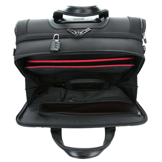 Samsonite ProDLX5 15 inch Business case on wheels interior