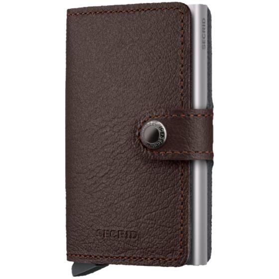 Secrid Miniwallet Basic CCMB Brown front