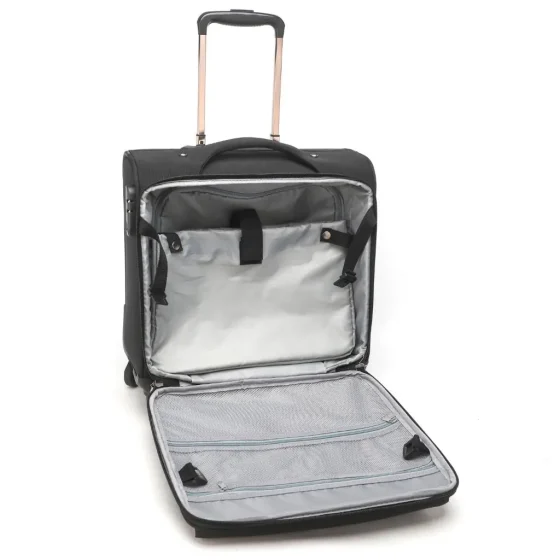 Tosca Biztech Pilot Case T3004 49 Black interior jpg