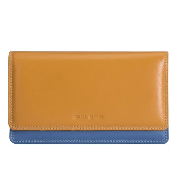 Jekyll Hide Caribbean Leather Purse 2148 Fiji Front jpg