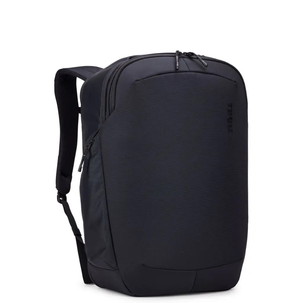Thule Subterra 2 40L Carry on Backpack black front3qrtr jpg
