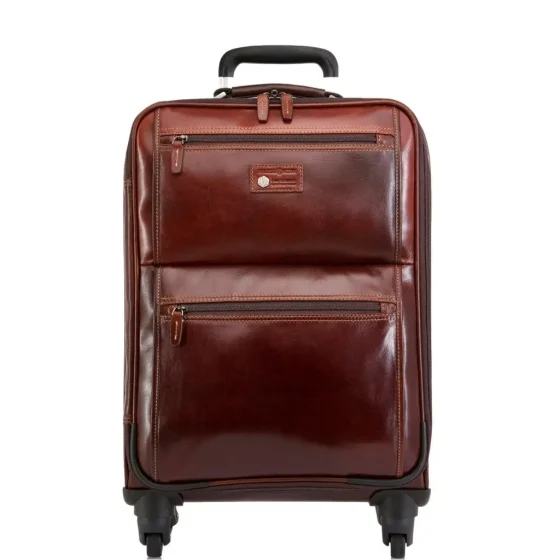 Jekyll Hide 3830 Oxford Leather Tobacco Brown Business Spinner Main primary jpg