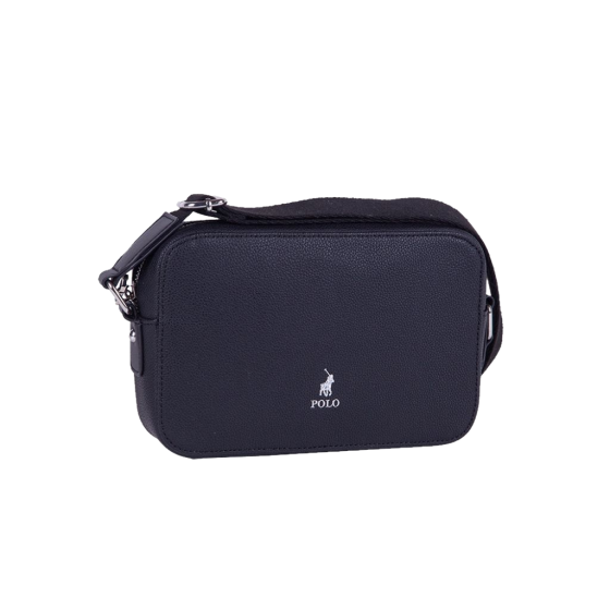 Polo Lyon POS43124 Camera Sling Bag Black front