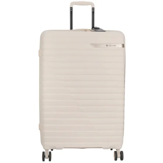 Cellini Allure Hardshell spinner 766 white 75 front jpg