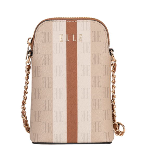 ELLE Monogram EL101163 Phone Sling multi front