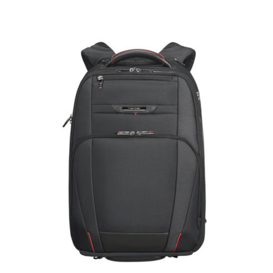 Samsonite Pro DLX 5 Rolling Business 17 inch backpack black front png
