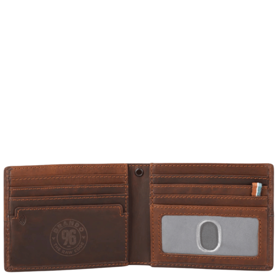 Brando James 2001 Leather wallet brown interior2 png