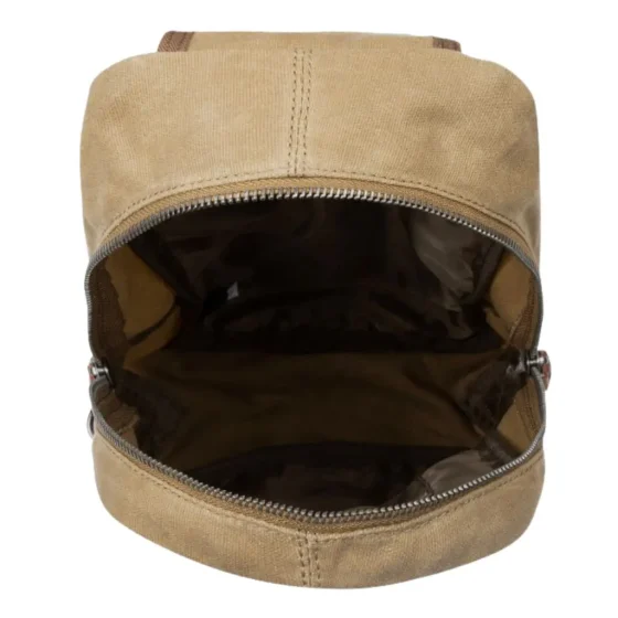 Brando Duvall Chestbag Crossbody 4123 Khaki Brown Interior