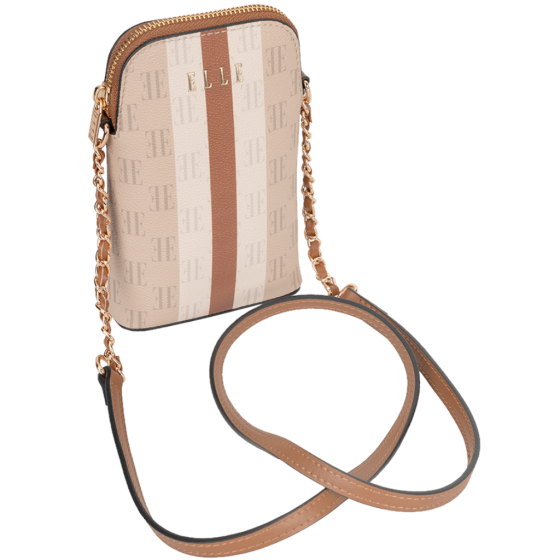 ELLE Monogram EL101163 Phone Sling multi front with sling