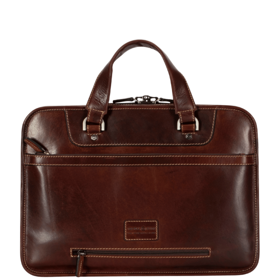 Jekyll and Hide 3684 Oxford Medium business bag moccha brown rear png