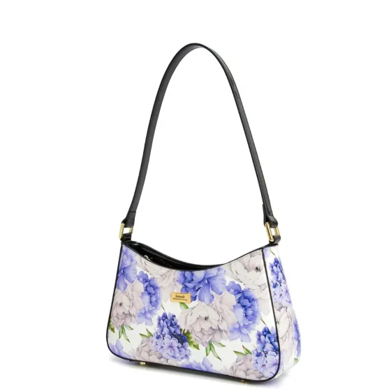 Serenade Lilac Peonies Shoulder Sling 52 0821 Purple Front3qrtr Primary