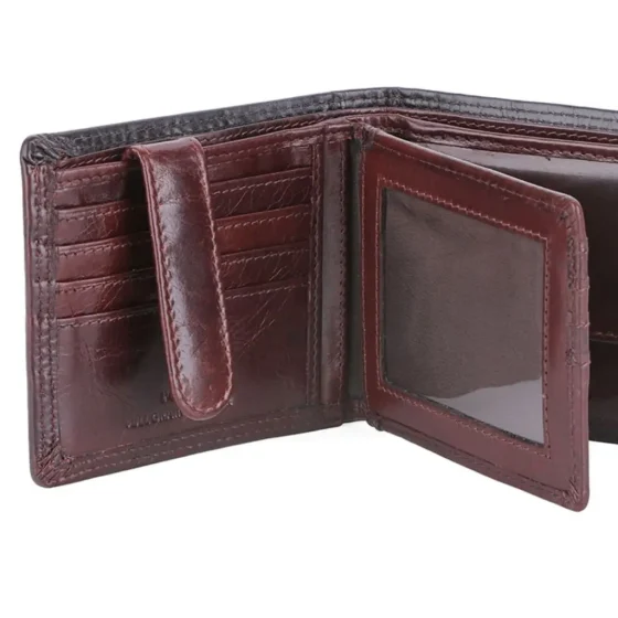 Polo Kenya Leather Brown Wallet Drivers License PO45017 Inerior1 jpg
