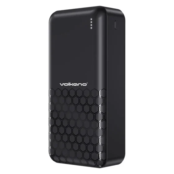Volkano 9017 Remus 30000 powerbank black front3qrtr2 jpg