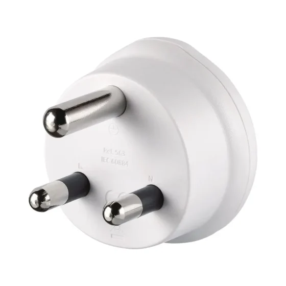 Design Go Travel Adaptor Aus.china Sa 563 White Rear3qrtr