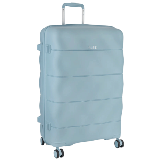 Elle Spinner Luggage Large Pastel Blue front3qrtr