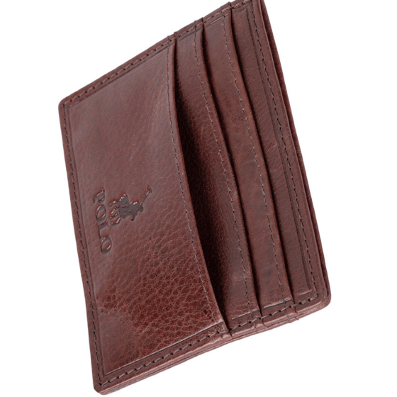 Polo Chobe PO59920 Leather multicard and coin wallet brown top png