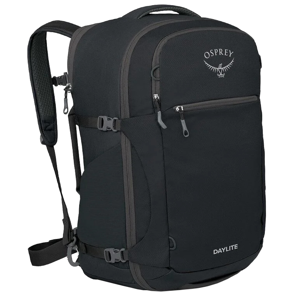Osprey Daylite AI10006133 Carry on Travelpack 44L black front3qrtr primary