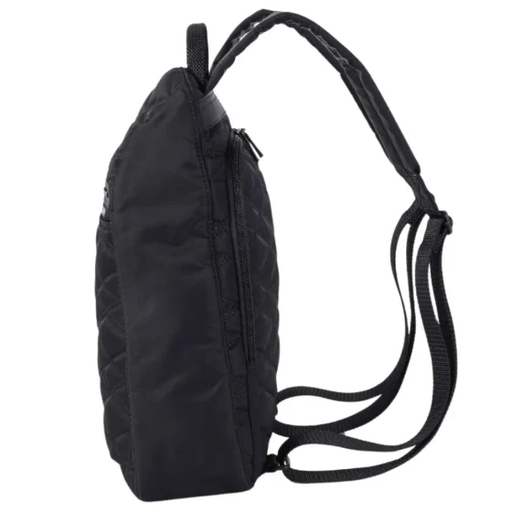 Hedgren Inner City iiLQ Vogue Large Quilted Backpack black side jpg