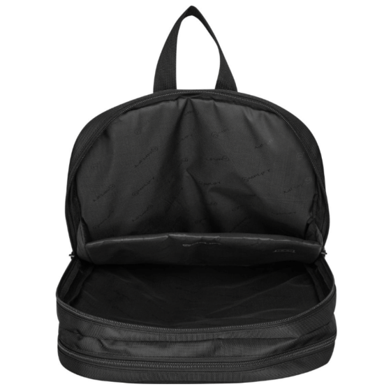 Amplify Panama 15 6 inch laptop backpack black interior png