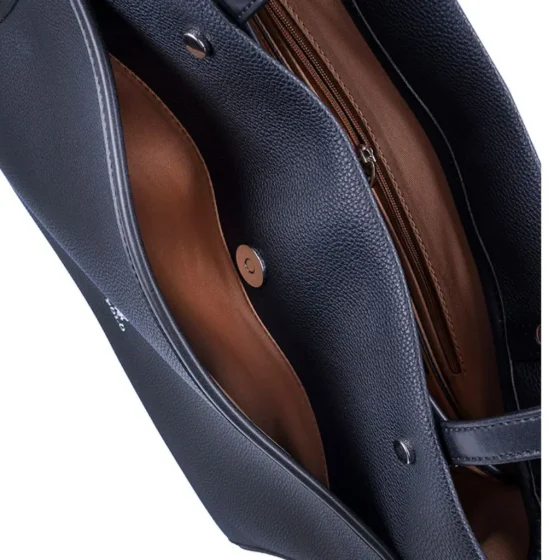 Polo Lyon Medium Casual Tote POS43114 black stash jpg
