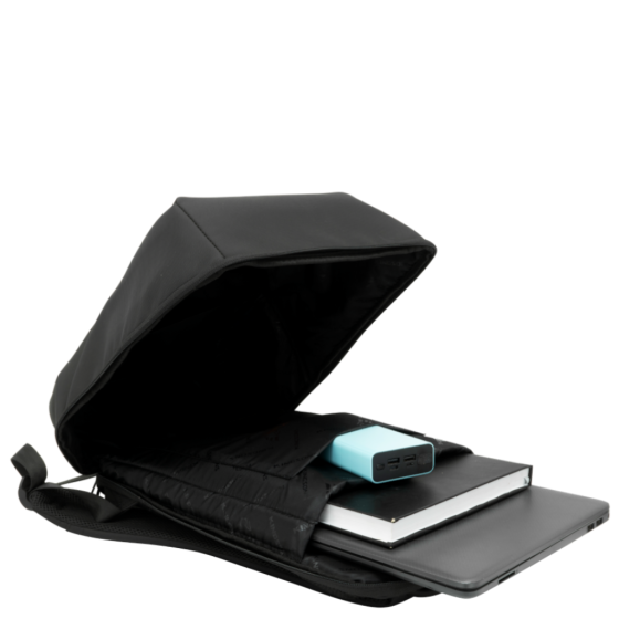Volkano Vision 9830 15 6 Laptop Backpack black interior1