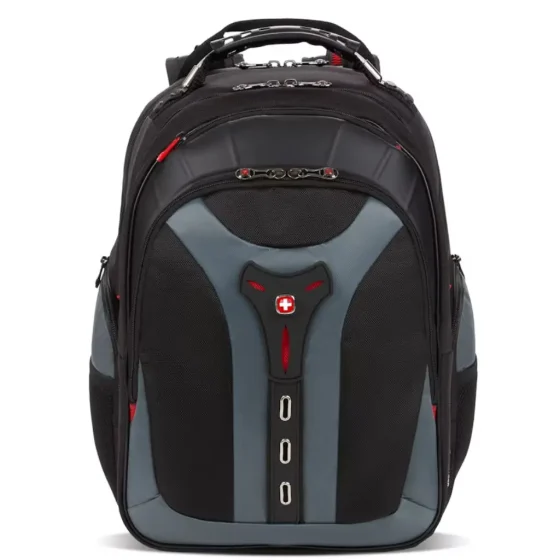 Wenger Pegasus 17 inch laptop backpack black 600639 front jpg