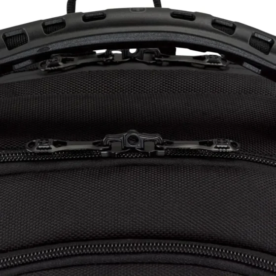 Wenger Legacy 653629 Black Series Backpack lockable zippers jpg