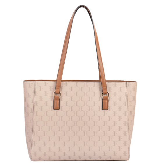 ELLE Monogram EL10110 Tote Handbag multi rear