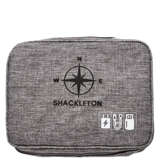 Shackleton Tech Bag accessory grey front png