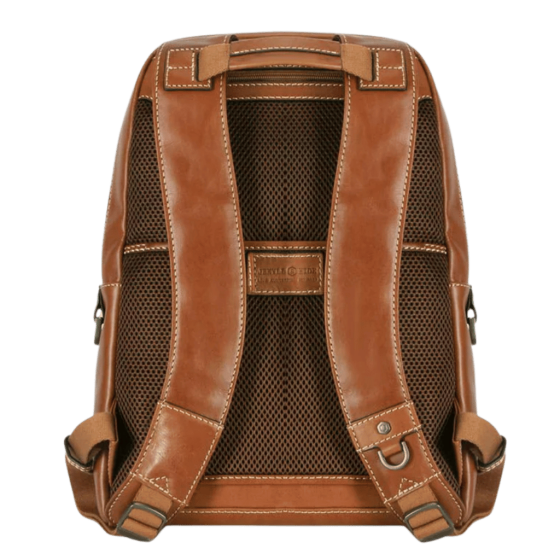 Jekyll and hide 3688MO Montanna leather backpack brown rear png