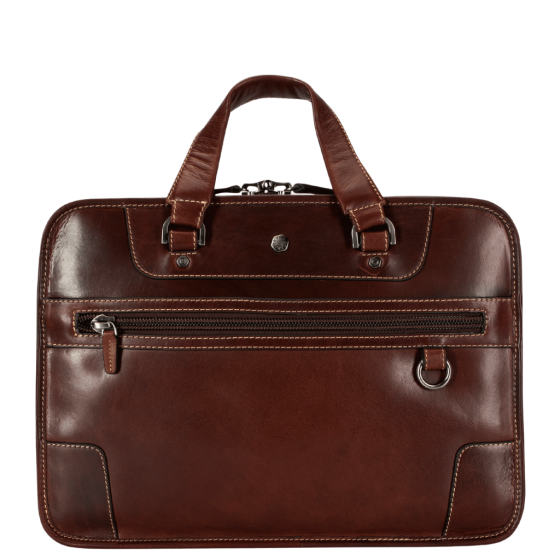 Jekyll and Hide 3684 Oxford Medium business bag moccha brown front png