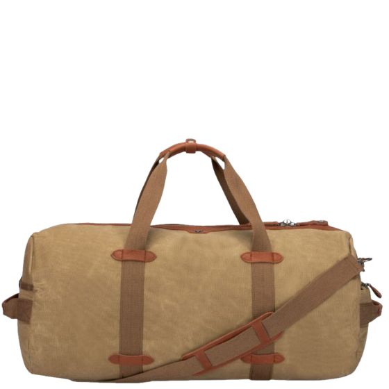 Brando Duvall 4121 duffle holdall khaki brown front primary