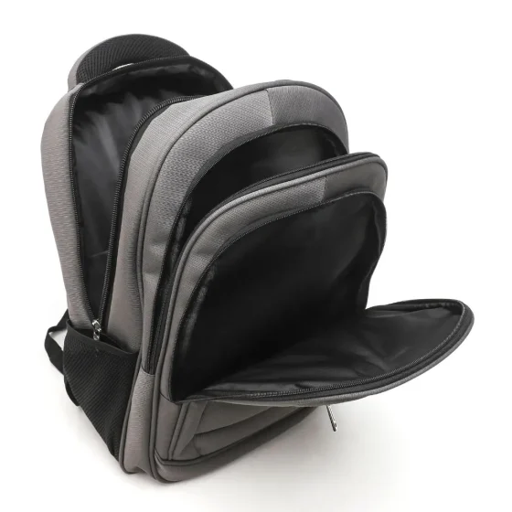 Tosca Biztech 3004 50 Grey Laptop Large Backpack interior jpg