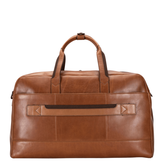 Brando Winchester 3185 Leather Duffle medium tan rear png