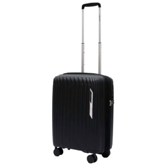 Gino De Vinci Dance Spinner Black carry on front3qrtr jpg
