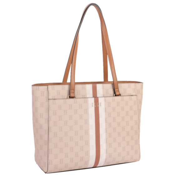 ELLE Monogram EL10110 Tote Handbag multi front3qrtr
