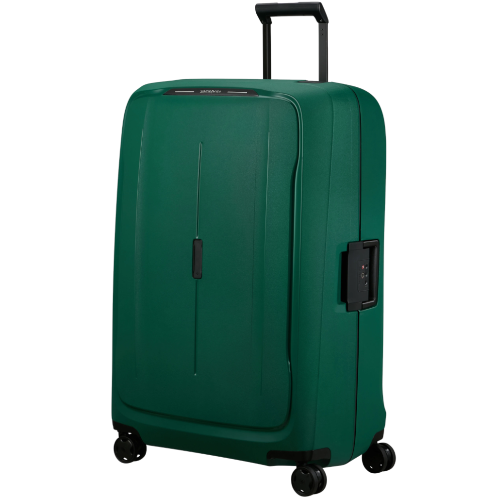 Samsonite Essens KMO 81cm spinner Alpine Green front3qrtr