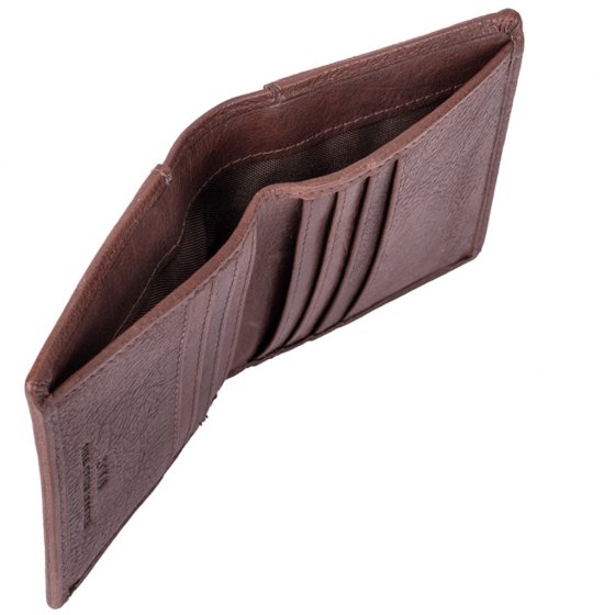 Polo Chobe Leather credit card wallet PO59913 brown interior2 png