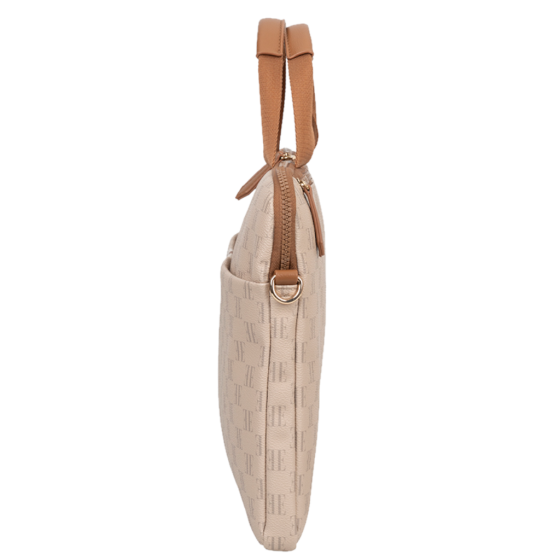 ELLE Monogram EL10182 Slimline Laptop Bag multi side R