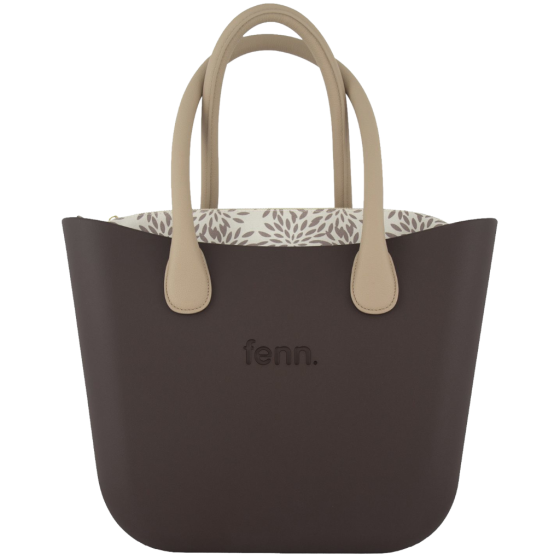 Fenn Collection 1538 Choc round handle printed inner front
