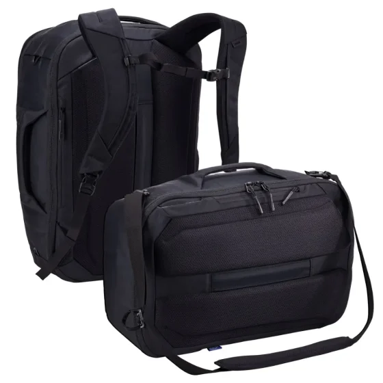 Thule Subterra 2 40L Carry on Backpack black combined view jpg