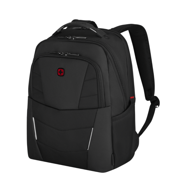 Wenger 653186Altair laptop Backpack Black front3qrtr png