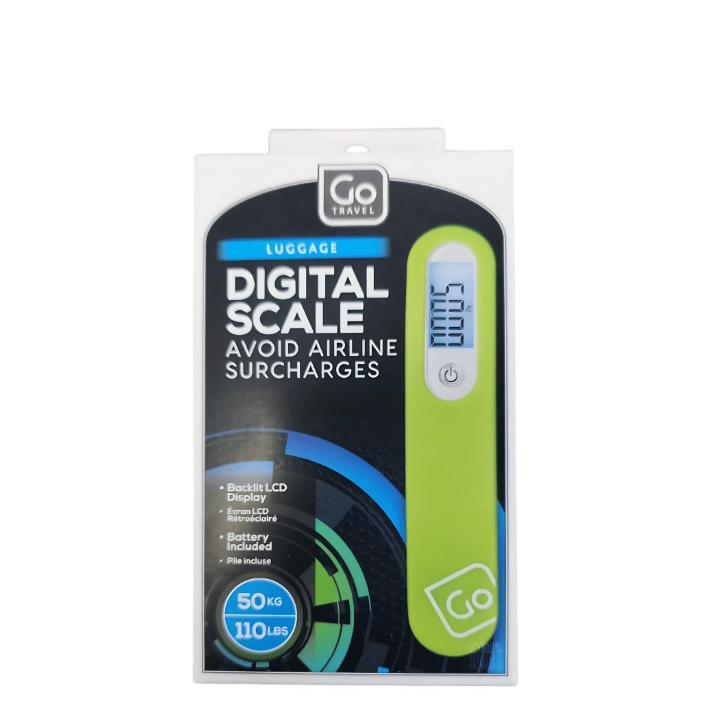DEsign Go 2000 Digital Airline Scale Gree transparen