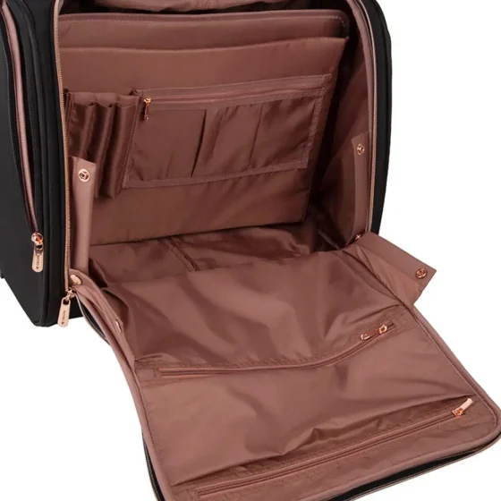 Cellini Allure Ladies Mobile Business Trolley 46539 Black Interior